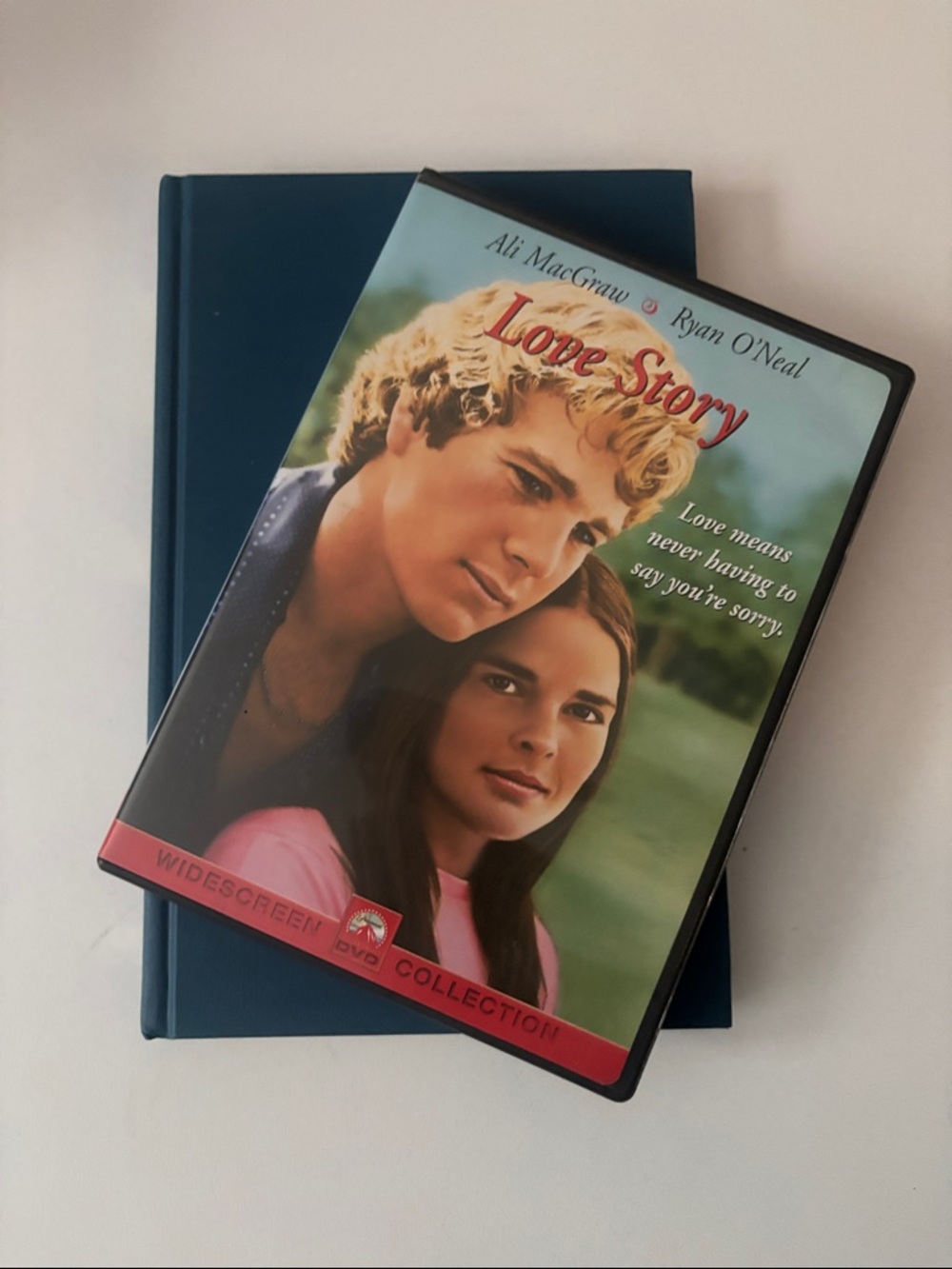 Love Story (Widescreen) DVD - Pink & Blue Cover